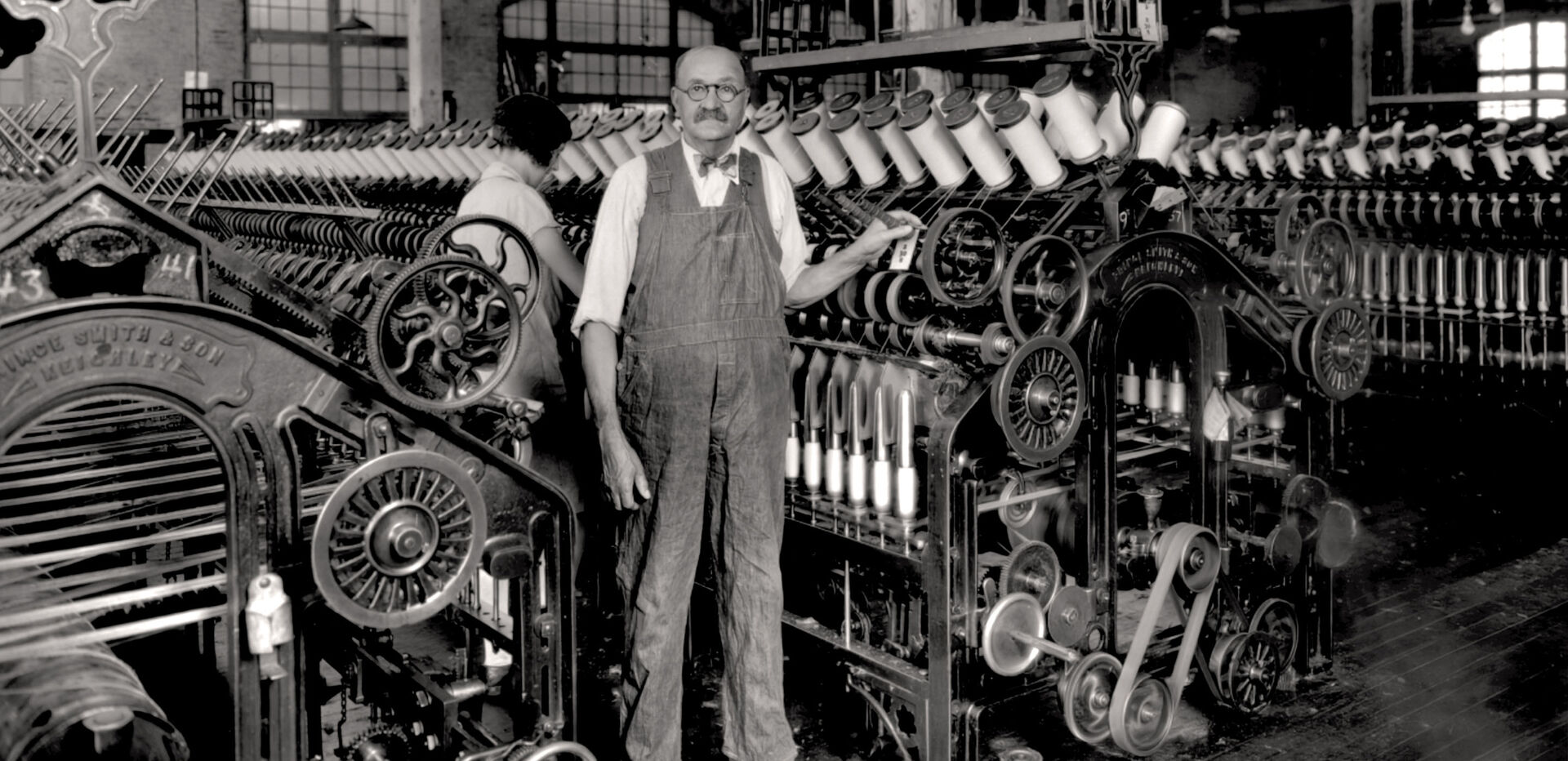 Historic Photo of Mill Interior