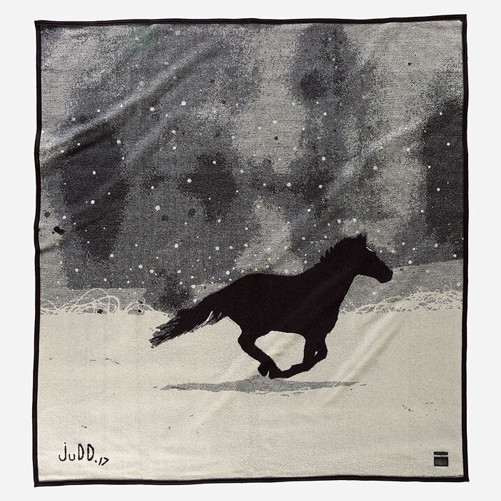 Horse Called Paint Blanket - art from a painting by artist Judd Thompson