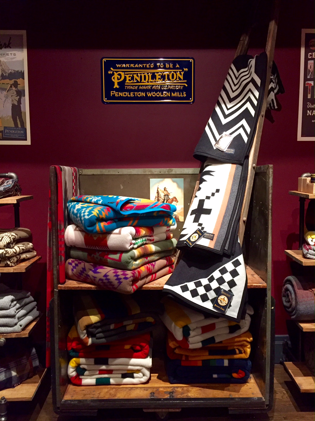 Wolverine's Pendleton pop-up