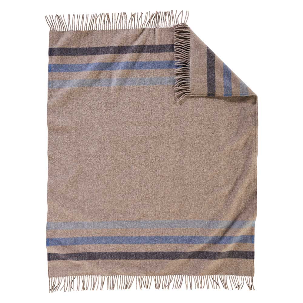 Pendleton Eco-Wise Wool throw in Faun