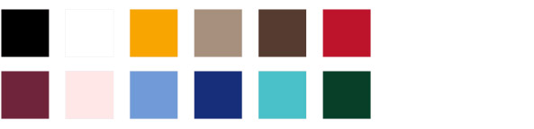 Available Thread Color Options For Embroidery and Monogramming