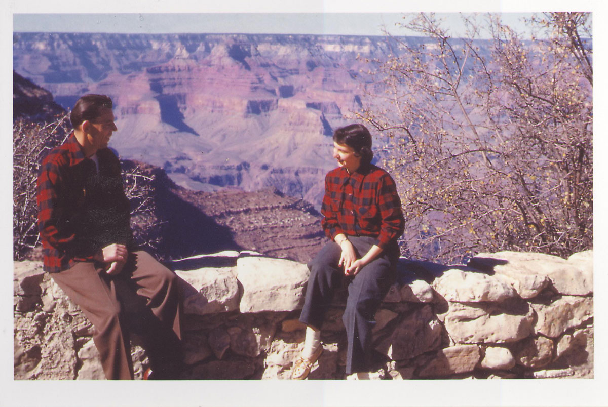 Storks Honeymoon, 10/31/1951 The Storks in 1951 at the Grand Canyon