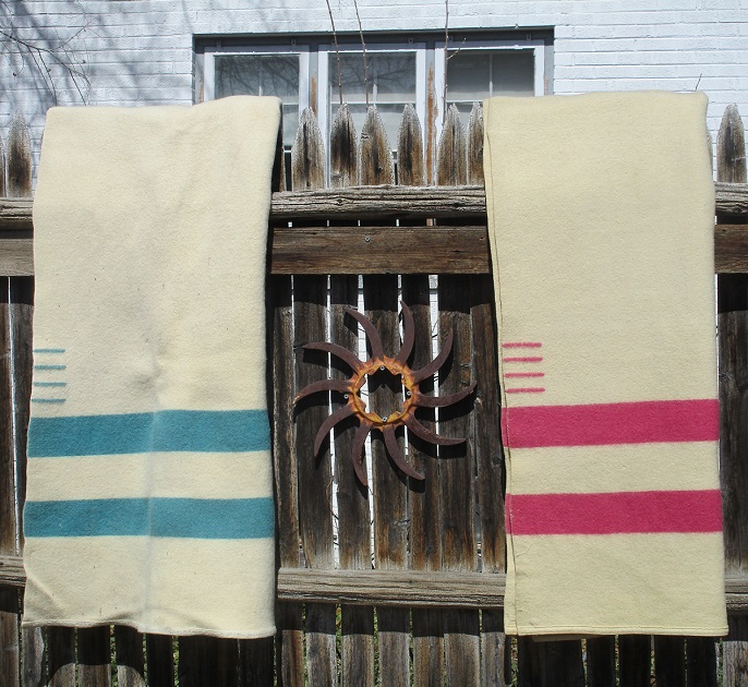 Very simple Yellowstone blankets from 1924 to 1928