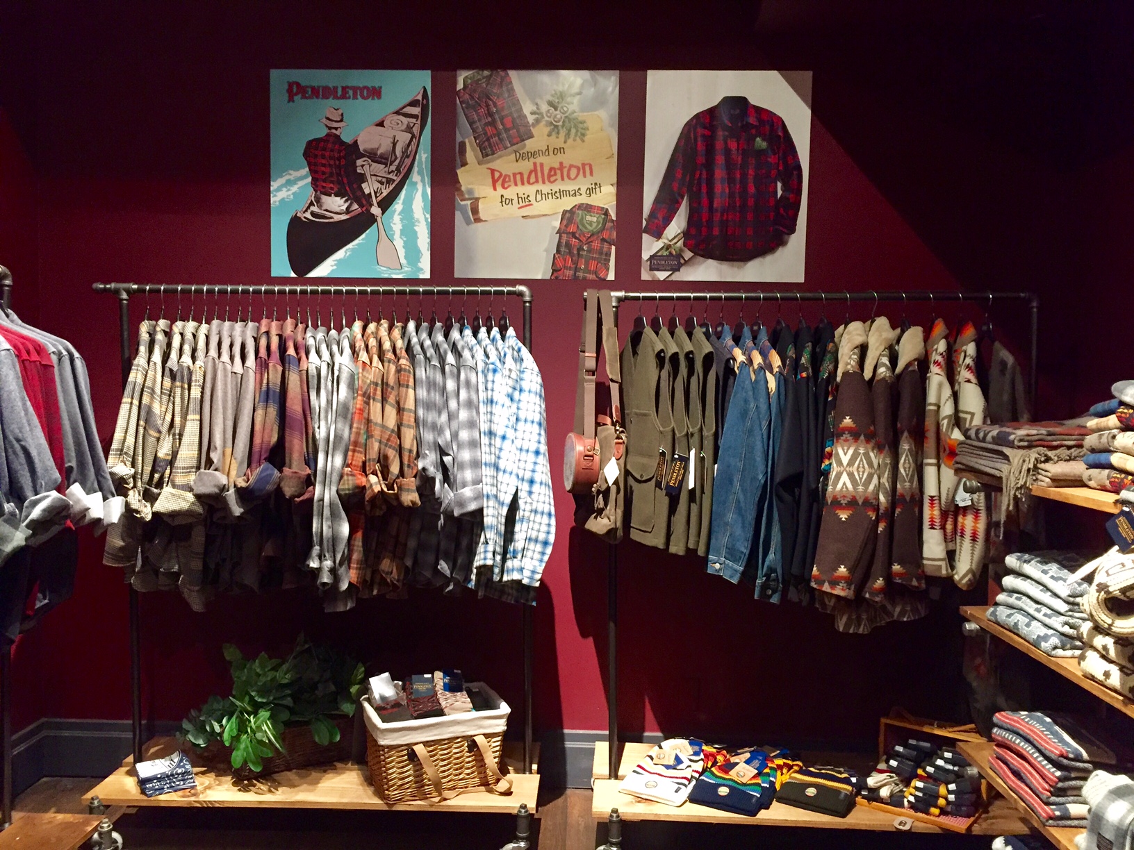 Wolverine's Pendleton pop-up