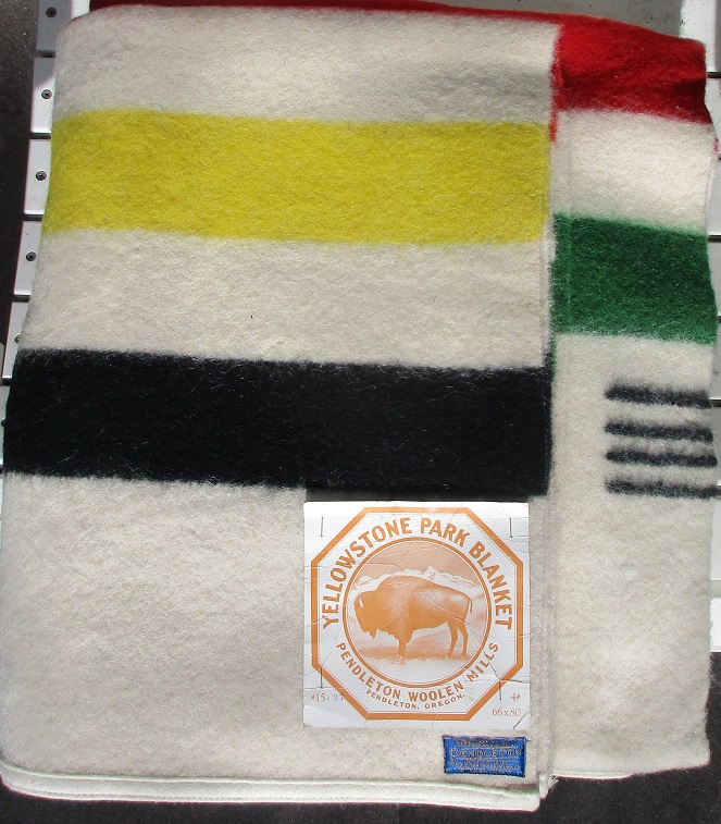 the earliest Yellowstone blanket and the Glacier blanket