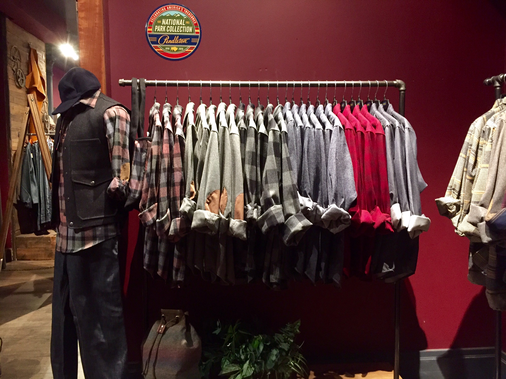 Wolverine's Pendleton pop-up