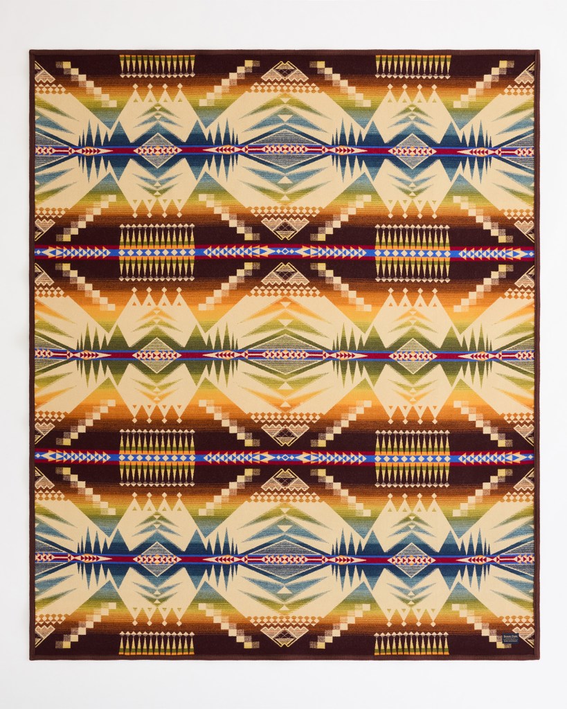 The Mystic Lake blanket by Pendleton