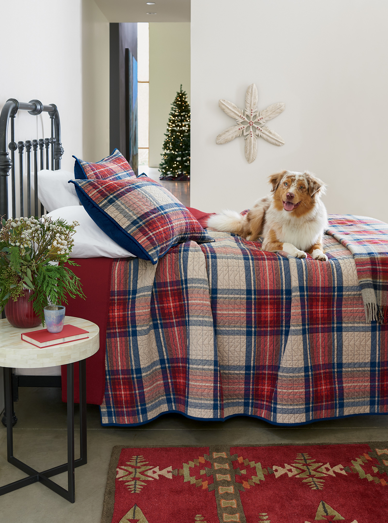 Vintage Dress Stewart Tartan bedding set