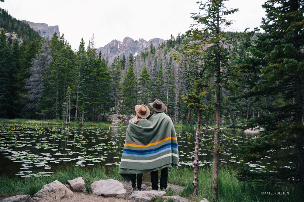 Retired Rocky Mountain National Park blanket goes home.