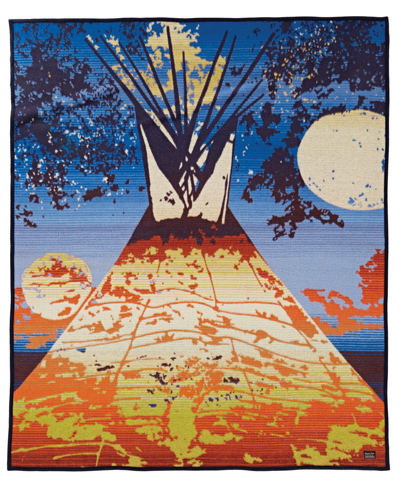 Full Moon Lodge blanket by Pendleton