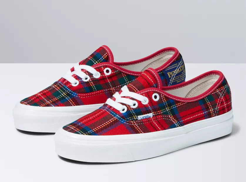 ANAHEIM FACTORY AUTHENTIC 44 DX IN RED STEWART TARTAN