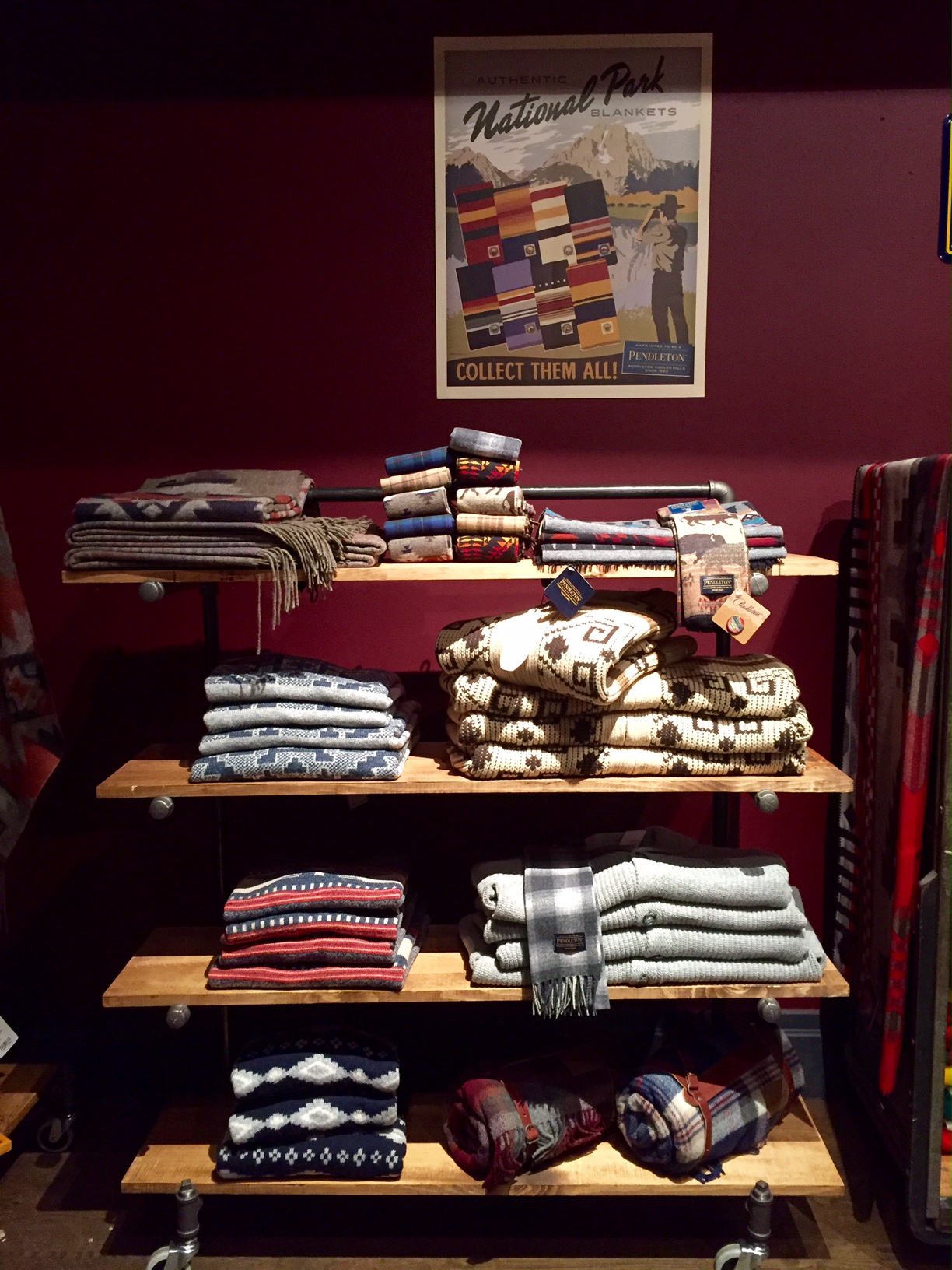 Wolverine's Pendleton pop-up