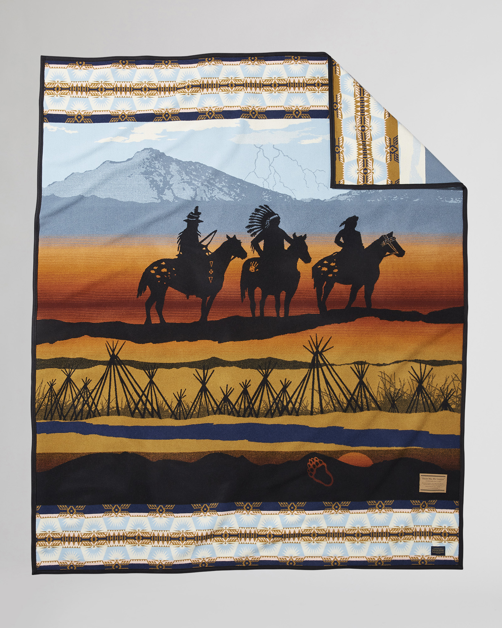 Hear Me My Chiefs blanket by Pendleton WOolen Mills
