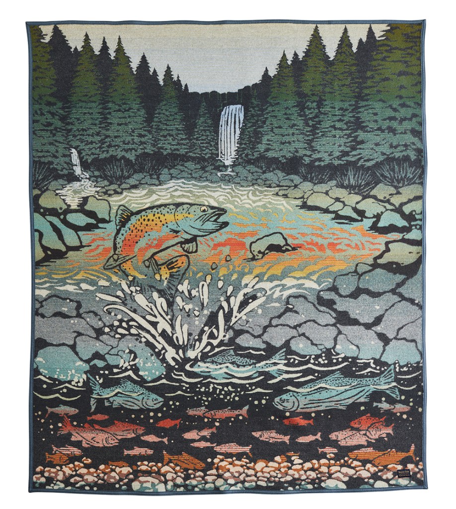 The Salmon Falls blanket by Pendleton Woolen Mills